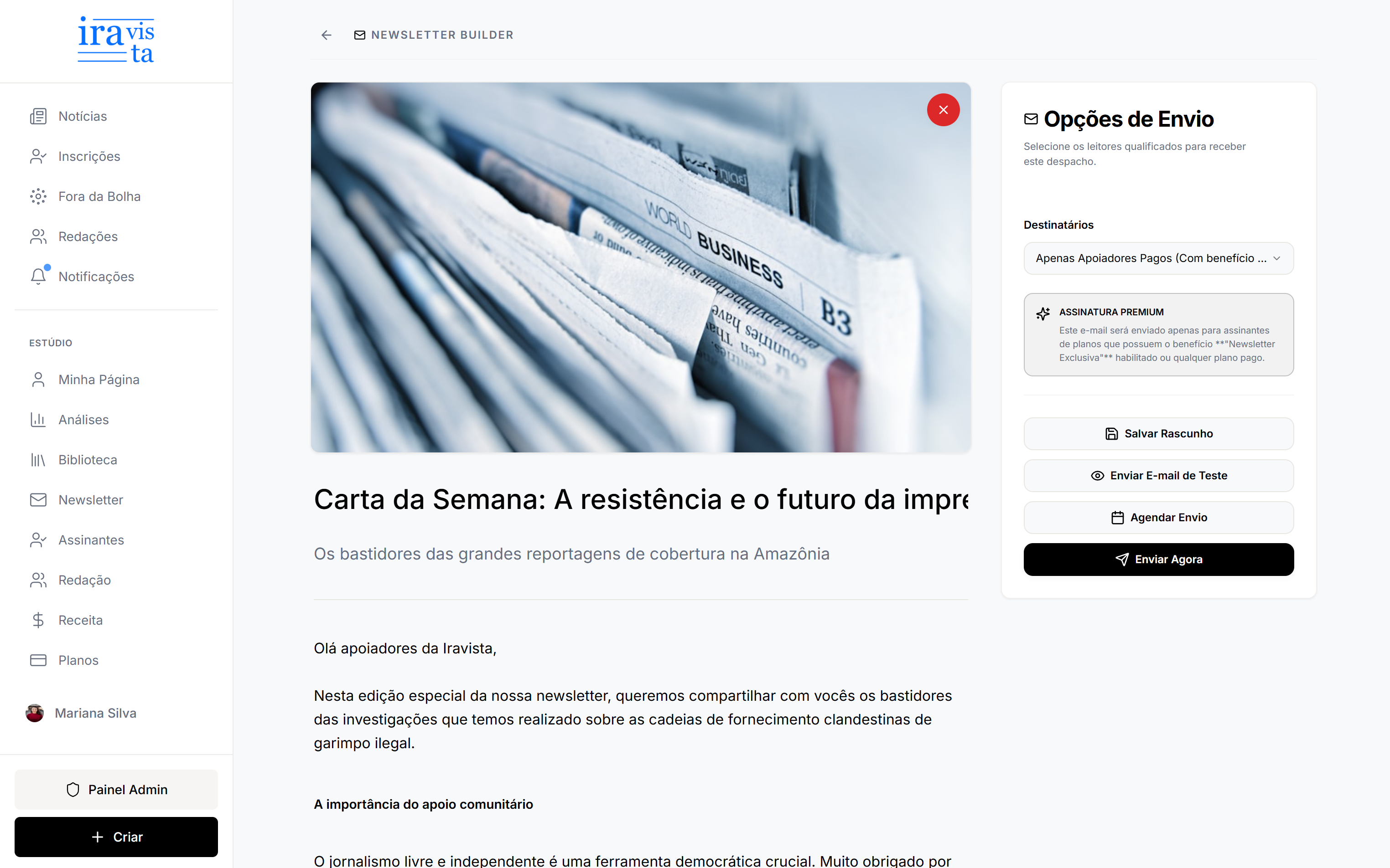 Newsletter Preview